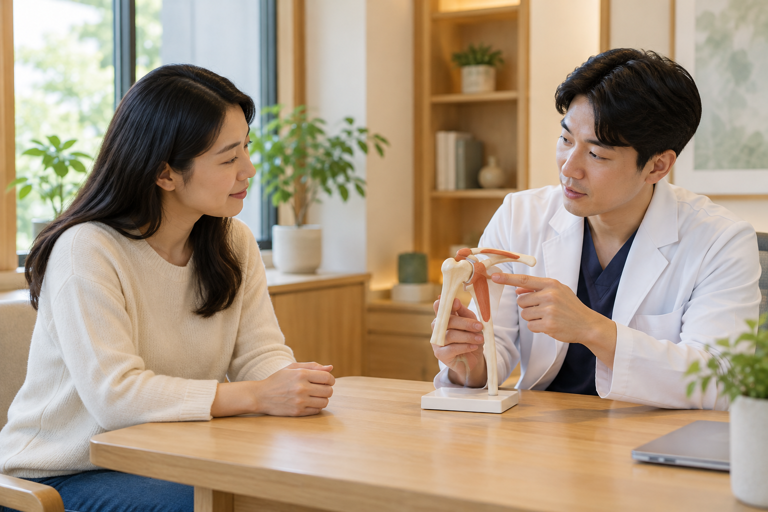 영주 어깨통증 한의원 — 어깨 상담에 관한 AI 설명용 이미지
